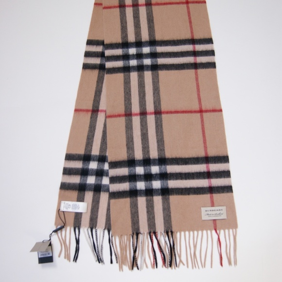 New Burberry unisex Scarf Iconic Cashmere wrap